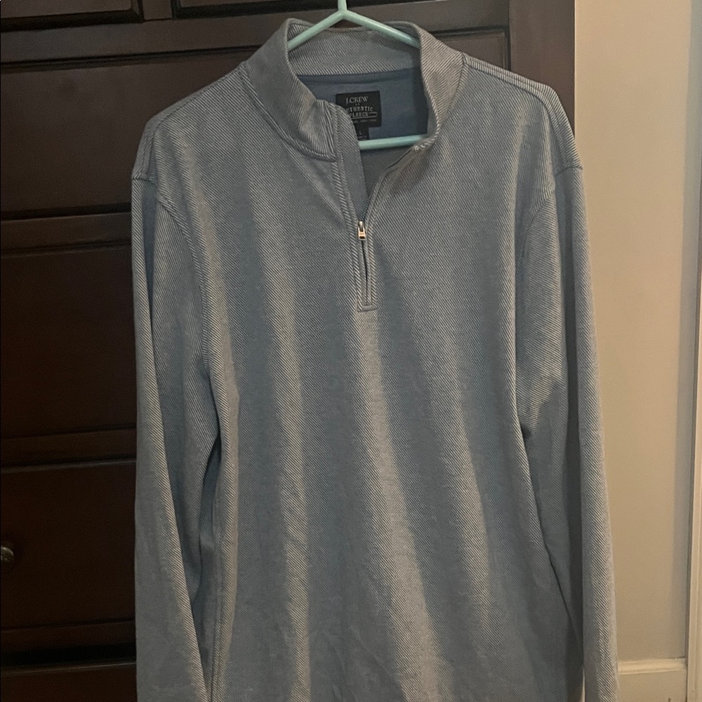 J. Crew Men's Blur Half-Zip Authentic Fleece
